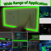 1 Roll Self-adhesive Luminous Tape Night Vision Safety Warning Security Glow In Dark Tapes Home Stage Party Decoration Neon Tape
