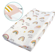 Soft Reusable Changing Pad Cover Minky Dot Foldable Travel Baby Breathable Diaper Pad Sheets Cover